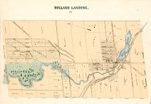 Holland Landing Ontario Map Holland Landing, Atlas: York County 1878, Ontario Historical Map