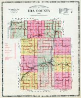 Ida County Plat Map Ida County Topographical Map, Atlas: Ida County 1906, Iowa Historical Map