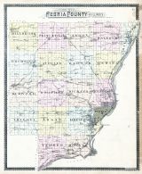 Peoria County Plat Map Peoria County, Atlas: Peoria City And County 1896, Illinois Historical Map