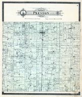 Richland County Il Plat Map Preston Township, Atlas: Richland County 1901, Illinois Historical Map