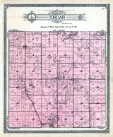 Whiteside County Plat Map Jordan Township, Atlas: Whiteside County 1912, Illinois Historical Map