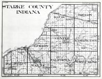 Starke County Indiana Gis Map Starke County, Atlas: Indiana State Atlas 1934, Indiana Historical Map