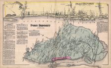 Port Deposit Md Map Port Deposit, Atlas: Cecil County 1877, Maryland Historical Map