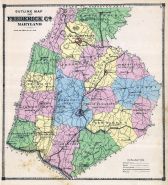 Frederick County Plat Map Frederick County Map, Atlas: Frederick County 1873, Maryland Historical Map