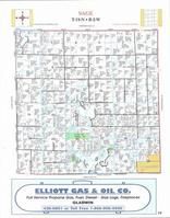 Gladwin County Township Map Sage Township, Gladwin, Wiggins Lake, Atlas: Gladwin County 2006, Michigan  Historical Map