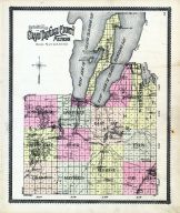 Grand Traverse County Plat Map Outline Map, Atlas: Grand Traverse County 1908, Michigan Historical Map