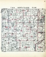 Ionia County Township Map North Plains Township, Atlas: Ionia County 1931, Michigan Historical Map