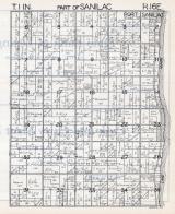 Sanilac County Township Map Sanilac Township, Port Sanilac, Atlas: Sanilac County 192X, Michigan  Historical Map