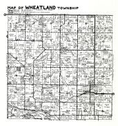 Rice County Township Map Wheatland Township, Atlas: Rice County 194X, Minnesota Historical Map