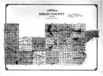 Sibley County Township Map Sibley County 1914 Minnesota Historical Atlas