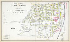 Concord Nh Ward Map Concord Ward 6 7, Atlas: New Hampshire State Atlas 1892, New Hampshire  Historical Map