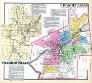 Chagrin Falls Ohio Map Chagrin Falls, Atlas: Cuyahoga County 1874, Ohio Historical Map