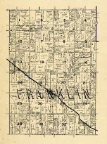 Darke County Plat Map Franklin Township, Painter Creek, Atlas: Darke County 19Xx Wall Map, Ohio  Historical Map