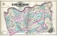 Penndot Historic County Maps Bucks County Map, Atlas: Bucks County 1876, Pennsylvania Historical Map