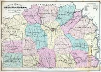 Greene County Pa Township Map Outline Map Of Greene County, Atlas: Greene County 1876, Pennsylvania  Historical Map