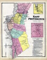 East Providence Plat Maps Providence East, East Providence, Omega, Providence Town East, East  Providence Town, Atlas: Rhode Island State Atlas 1870, Rhode Island  Historical Map