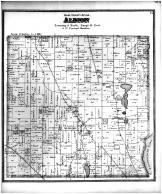 Dane County Parcel Map Albion Township, Koshkonono Lake, Atlas: Dane County 1873, Wisconsin  Historical Map