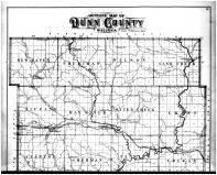 Dunn County Wi Map Dunn County Outline Map - Above, Atlas: Dunn County 1888, Wisconsin  Historical Map