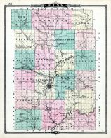 Dunn County Township Map Dunn County, Atlas: Wisconsin State Atlas 1881, Wisconsin Historical Map