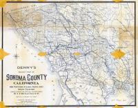 Sonoma County 1907 California Historical Atlas