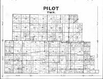 Vermilion County Plat Map Pilot Township, Atlas: Vermilion County 1955, Illinois Historical Map