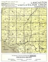 Stephenson County Plat Map Lancaster Township, Silver Creek Township 1, Freeport, Atlas: Stephenson  County 1950C, Illinois Historical Map