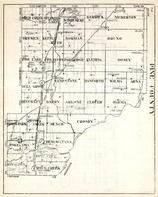 Pine County Township Map Pine County, Birch Creek, Sturgeon Lake, Windemere, Kerrick, Nickerson,  Bremen, Norman, Bruno, Atlas: Minnesota State Atlas 1930C, Minnesota  Historical Map