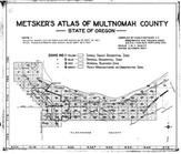 Multnomah County Plat Maps Multnomah County 1927 Oregon Historical Atlas