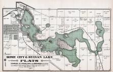 Rome City Indiana Map Rome City And Sylvan Lake, Atlas: Noble County 1914, Indiana Historical Map