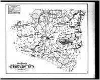 Shelby County Ky Map Shelby County Outline Map, Atlas: Henry And Shelby Counties 1882, Kentucky  Historical Map