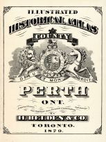 Perth County 1879 Ontario Historical Atlas