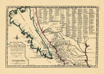 Map - Page 1 - CETTE CARTE DE CALIFORNIE et DU NOUVEAU MEXIQUE, CETTE CARTE DE CALIFORNIE et DU NOUVEAU MEXIQUE