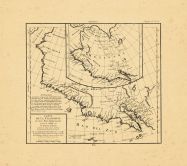 Map - Page 1 - CARTE/DE LA CALIFORNIE/ET DES PAYS NORD-OUEST/separes de l'ASIE par/le detroit d'Anian,/extraite de deux cartes17e. Siecle/Par le S. ROBERT DE VAUGONDY Geog. ord. du Roi/1772, CARTE/DE LA CALIFORNIE/ET DES PAYS NORD-OUEST/separes de l'ASIE par/le detroit d'Anian,/extraite de deux cartes17e. Siecle/Par le S. ROBERT DE VAUGONDY Geog. ord. du Roi/1772