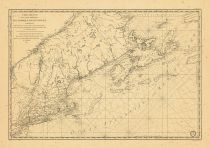Map - Page 1 - CARTE REDUITE/DES COTES ORIENTALES/DE L'AMERIQUE SEPTENTRIONALE./CONTENANT/Celles des Provinces de New-York et de la Nouvelle Angleterre,1780, CARTE REDUITE/DES COTES ORIENTALES/DE L'AMERIQUE SEPTENTRIONALE./CONTENANT/Celles des Provinces de New-York et de la Nouvelle Angleterre,1780