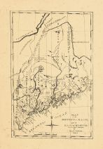 Map - Page 1 - MAP/of the/DISTRICT of MAINE,/part of/MASSACHUSETTS,/from the latest SURVEYS/by Osgood Carleton./Gridley Sc., MAP/of the/DISTRICT of MAINE,/part of/MASSACHUSETTS,/from the latest SURVEYS/by Osgood Carleton./Gridley Sc.
