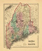 Map - Page 1 - GRAY'S ATLAS/MAP OF/MAINE, GRAY'S ATLAS/MAP OF/MAINE