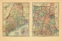 Map - Page 1 - [L HALF-]MAP OF/MAINE [R HALF-]MAP OF/NEW HAMPSHIRE AND VERMONT. [COVER-]THE/Matthews-Northrup Co's./MAP OF/MAINE, VERMONT, NEW HAMPSHIRE.//A COMPLETE SERIES OF/VEST-POCKET MAPS//////////, [L HALF-]MAP OF/MAINE [R HALF-]MAP OF/NEW HAMPSHIRE AND VERMONT. [COVER-]THE/Matthews-Northrup Co's./MAP OF/MAINE, VERMONT, NEW HAMPSHIRE.//A COMPLETE SERIES OF/VEST-POCKET MAPS//////////