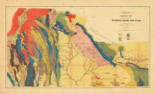 Map - Page 1 - GEOLOGICAL MAP/OF PORTIONS OF/WYOMING, IDAHO AND UTAH., GEOLOGICAL MAP/OF PORTIONS OF/WYOMING, IDAHO AND UTAH.