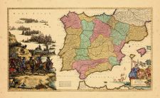 Map - Page 1 - Accuratissima totus regni Hispaniae tabula, Accuratissima totus regni Hispaniae tabula