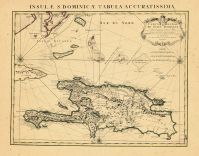 Map - Page 1 - Carte de L'Isle de Saint Domingue, Carte de L'Isle de Saint Domingue