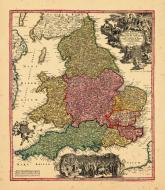 Map - Page 1, Magnae britanniae pars meridionalis in qua regnum angliae