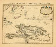 Map - Page 1, Carte de L'Isle de Saint Domingue