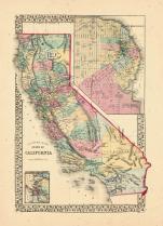 Map - Page 1, County Map of the state of California