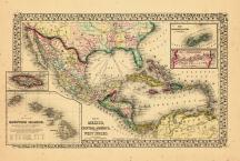 Map - Page 1, Map of Mexico, Central America, and the West Indies