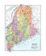 Map - Page 1, MAINE