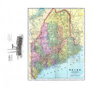 Map - Page 1, Maine