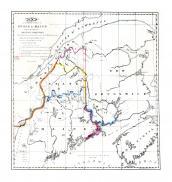 Map - Page 1, Map of the Northern Part of the State of Maine and the Adjacent British Provinces