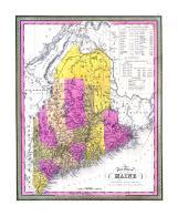 Map - Page 1, A New Map of Maine