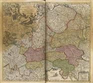 GERMANIA AUSTRIACA complectens S.R.I Circulum Austriacum ut et reliquas in Germania 0187-00, Grosser Atlas