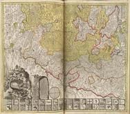 DUCATUS WURTENBERGICI cum Locis limitaneis, utpote maxima parte CIRCULI SUEVICI [Plates 1 and 2 of this 4 plate map] 0241-00, Grosser Atlas